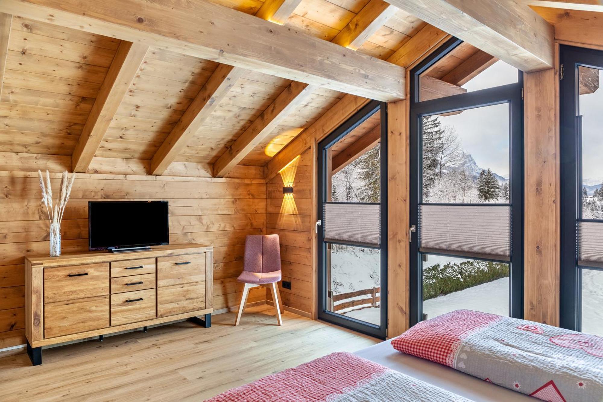 Chalet Aus Holz Garmisch-Partenkirchen Dış mekan fotoğraf